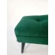 Ławka LOVARE zielona ze schowkiem by Rossi Furniture