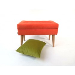 Ławka Pomarańczowa ze schowkiem mady by Rossi Furniture