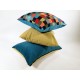 Poduszka , poduszki  dekoracyjane kolorowa mozaika BARCELONA Rossi Furniture Komplet 3 sztuki !!!