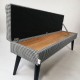 Bench ZYGZAK 60 cm pattern bench by Rossi Furniture