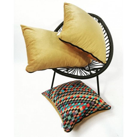 Poduszka dekoracyjna wzory geometryczne  Rossi Furniture  Komplet poduszek dekoracyjnych 3 sztuki !!!!