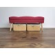 Ławeczka LOVARE Wzorzasta od Rossi Furniture 80 cm