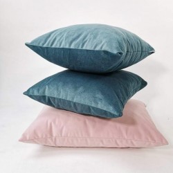 Komplet 3 poduszek dekracyjnych w PEPITKE braz od Rossi Furniture