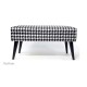 Lovare LUX bench STORAGE Velvet fabric , Hand Made by Rossi Furniture