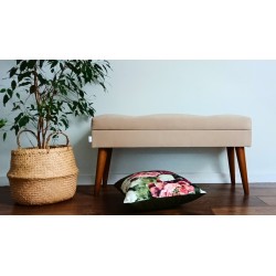 Lovare Bench ławka tapicerowana ze schowkiem