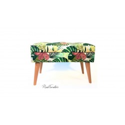 Lovare ławka motyw liściasty 60 cm Rossi Furniture