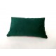Poduszka dekoracyjna Motyw Liściasty zielona  Rossi Furniture  dekoracyjnych Liście
