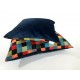Poduszka dekoracyjna kolorowa mozaika BARCELONA Rossi Furniture Komlept poduszek dekoracyjnych 2 sztuki !!!