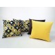Komplet Poduszek dekoracyjnych 5 sztuk !!!! Poduszka dekoracyjna wzorzyste czarna , żółta Rossi Furniture