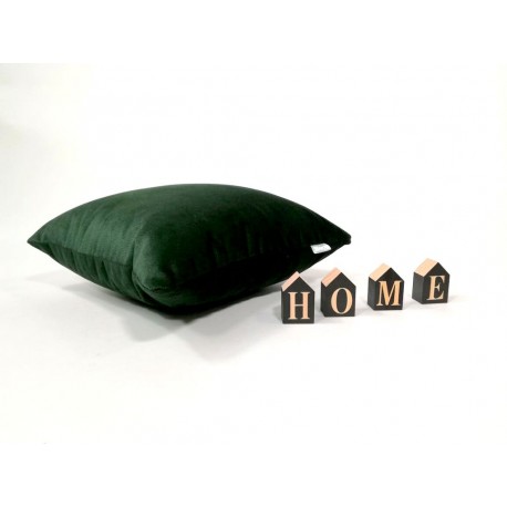 Zielona poduszka dekoracyjna od Rossi Furniture 40 x 40